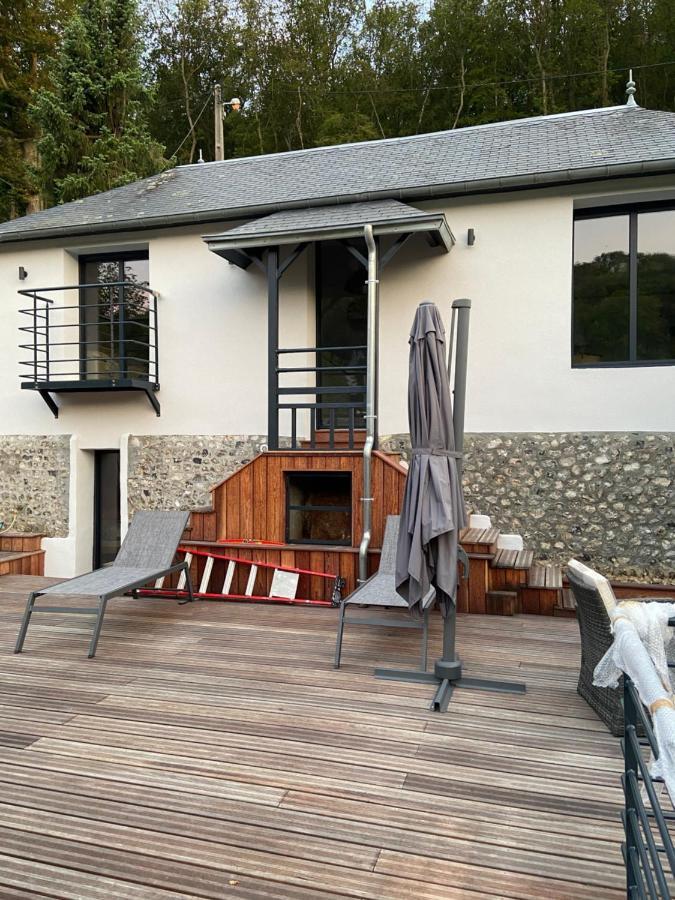 Villa des Chardons Yport Esterno foto